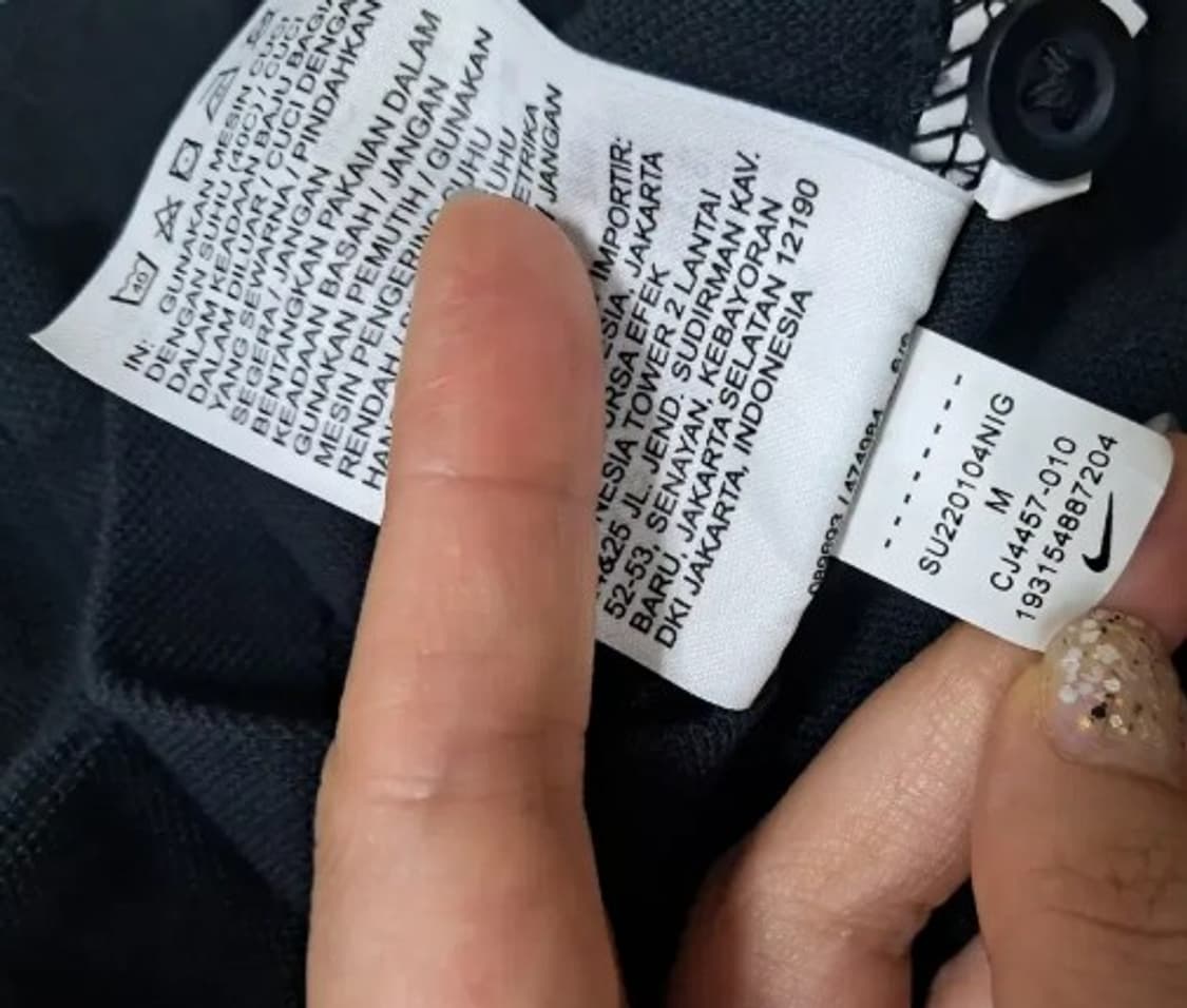 나이키 남성 블랙 PK반팔티셔츠 M사이즈 상품이미지6