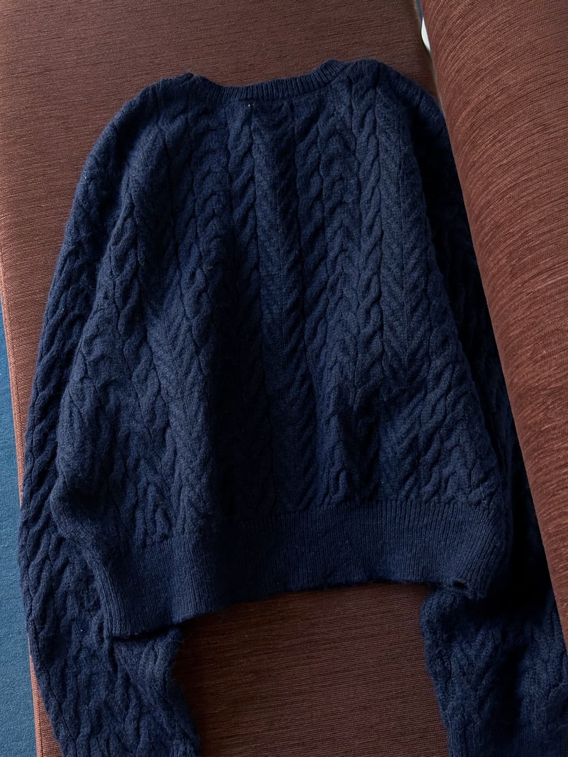 Middle gauge cable knitted beads knit to 상품이미지5