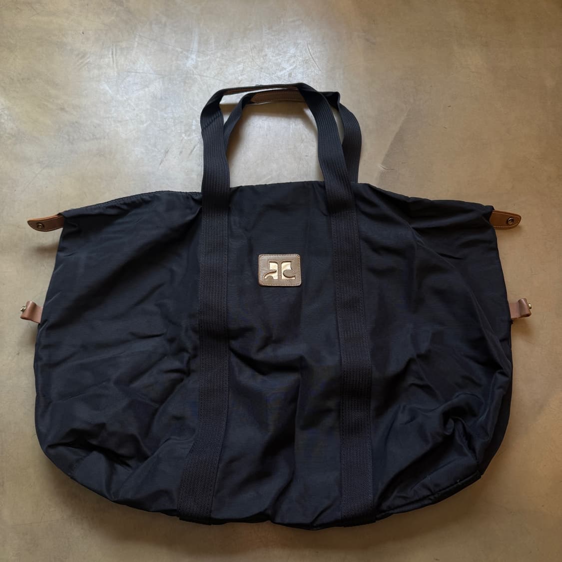 꾸레쥬 나일론 빅 사이즈 토트백  더플백 상품이미지1