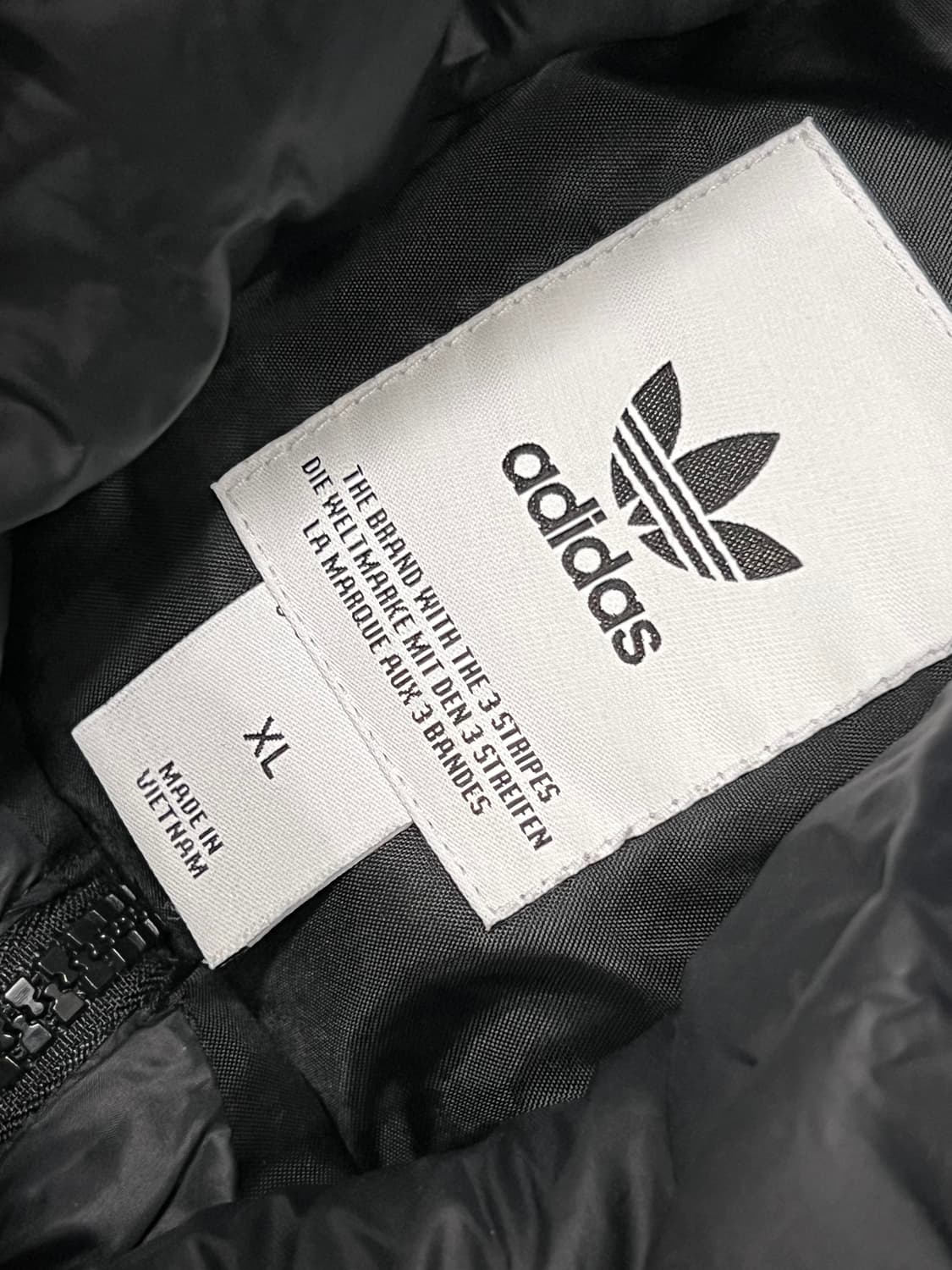 아디다스 삼선 롱 덕다운 패딩 상품이미지4