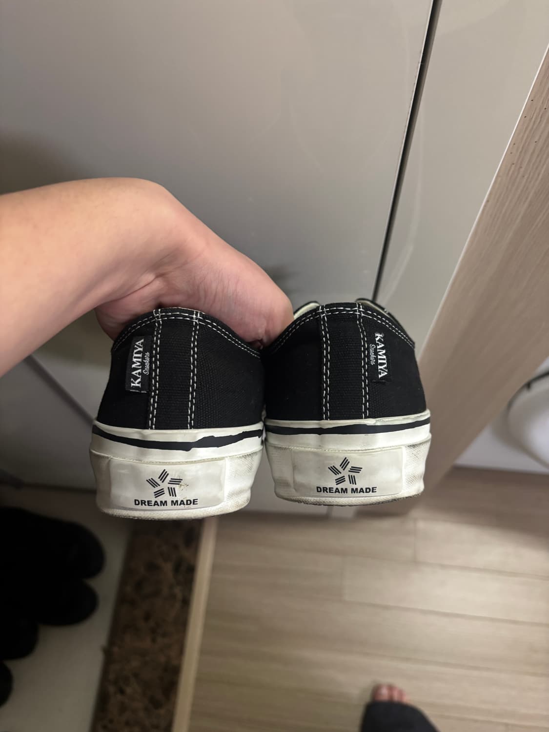 Kamiya Joey Vulcanized Sneaker-BK 270 상품이미지6