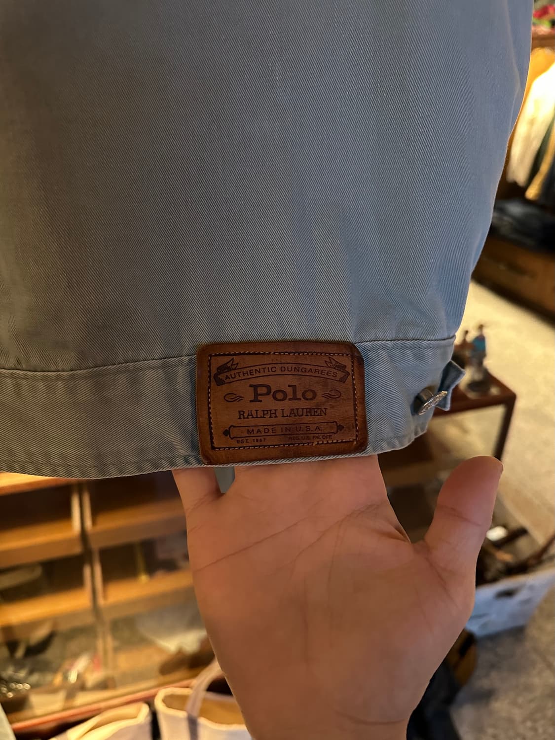 90s USA 빈티지 폴로 컨트리 덩가리 자켓 RRL 더블알엘 상품이미지6