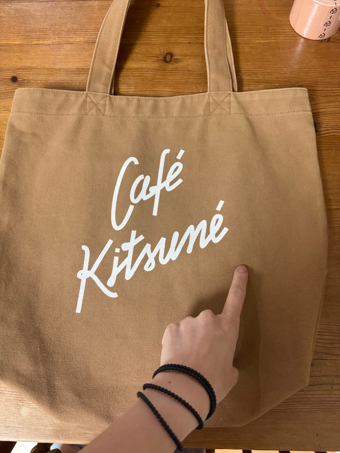 카페 키츠네 에코백 상품이미지9