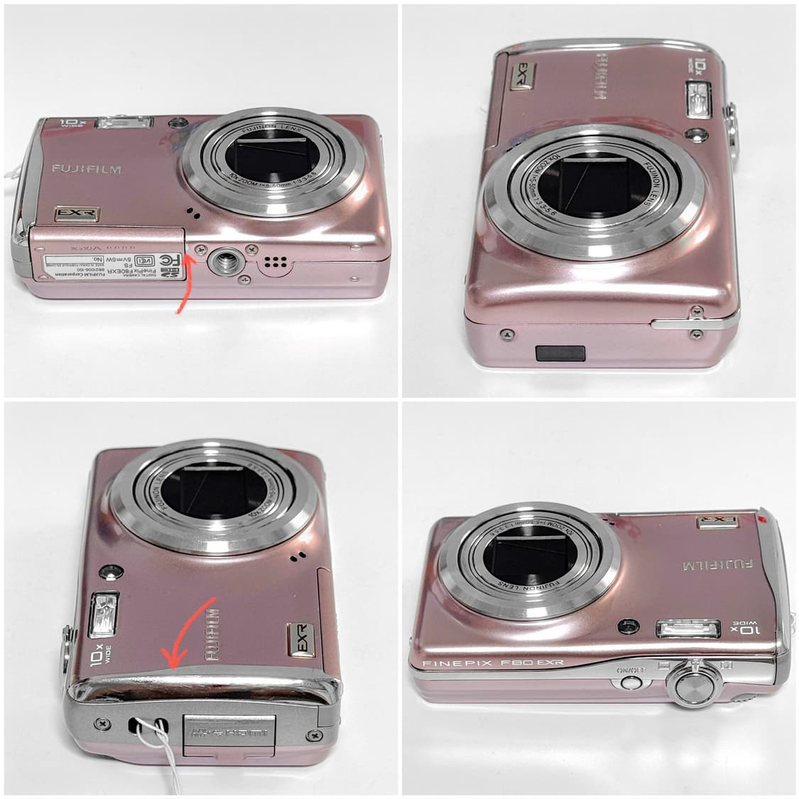 후지필름 파인픽스 F80EXR 핑크 빈티지디카 상품이미지3