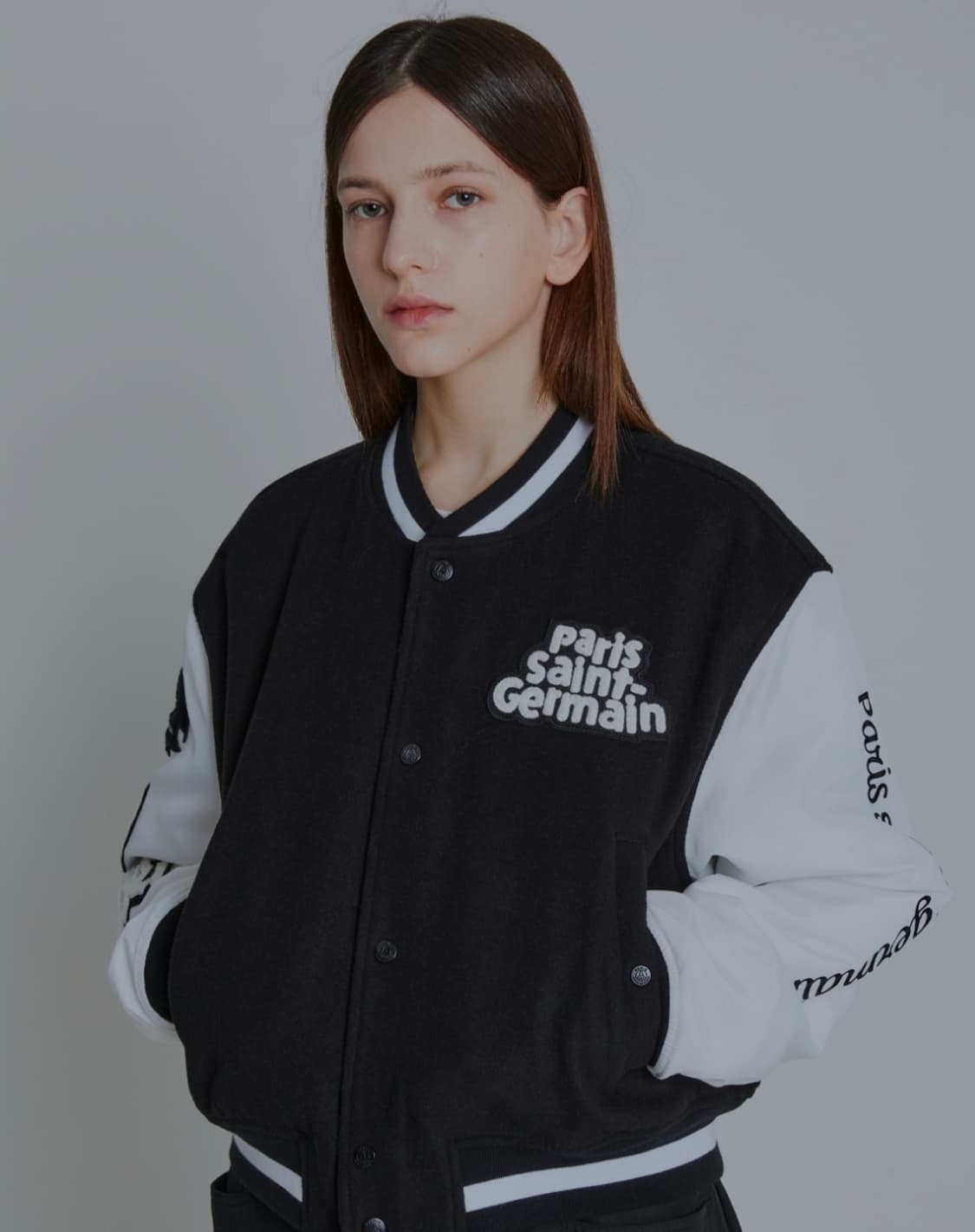 새상품 파리생제르망 스타디움 자켓 바시티 숏 상품이미지1