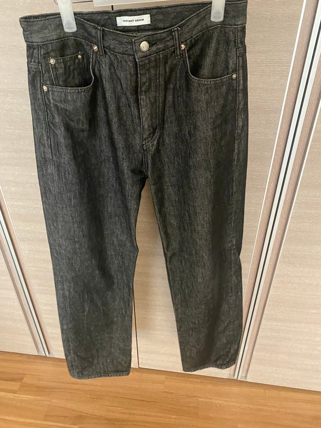 브랜디드 611 HARD TWIST DENIM BLACK 32 상품이미지1