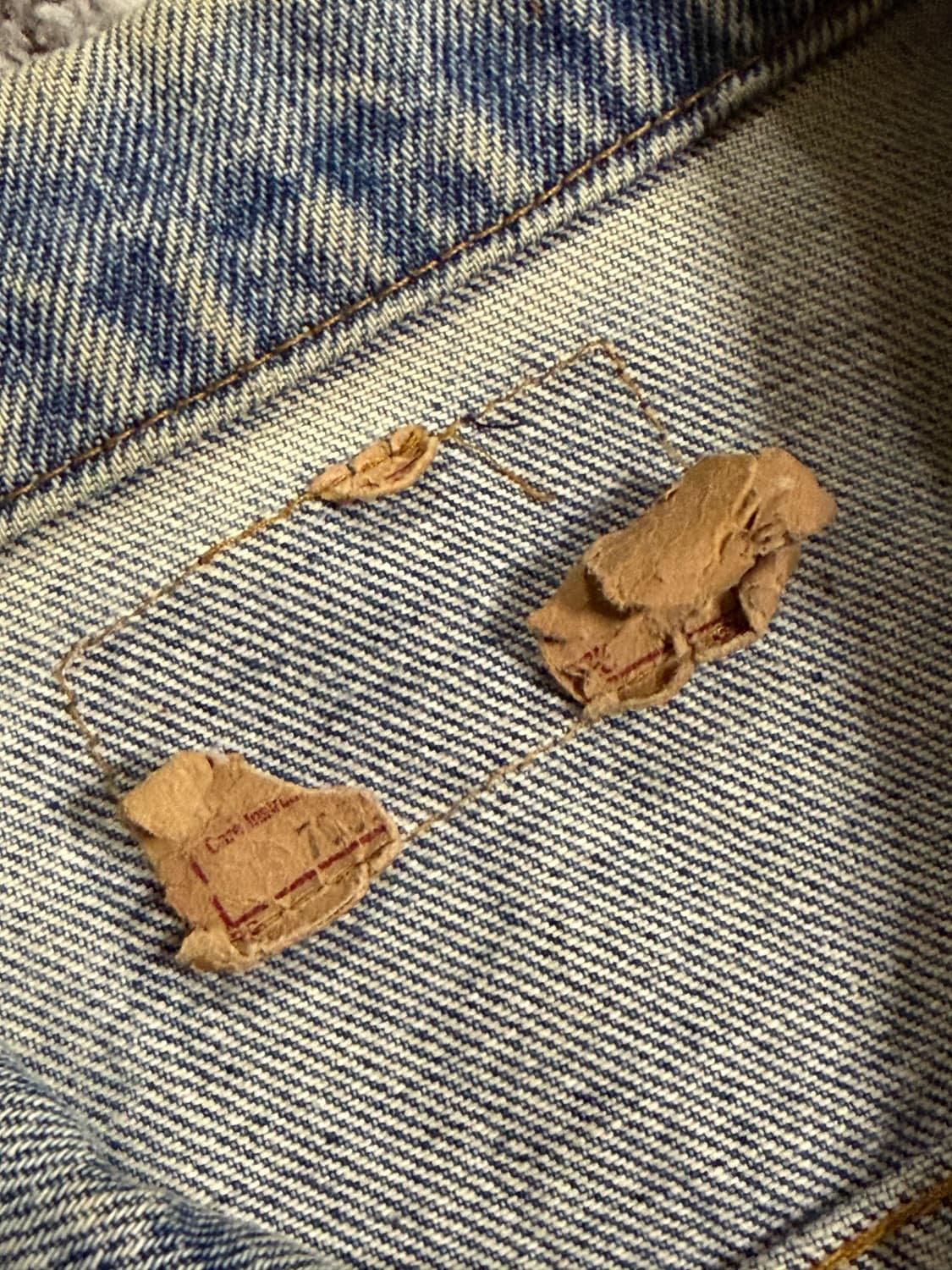 80s 리바이스 3세대 데님 자켓 USA 상품이미지8