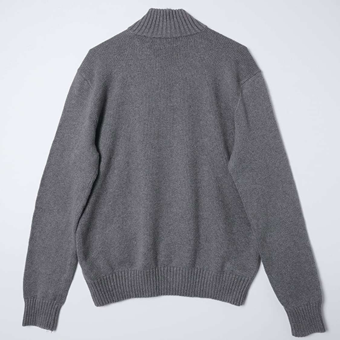 [xs] 폴로 랄프로렌 코튼 딥그레이 버튼업 터틀넥 니트 상품이미지2