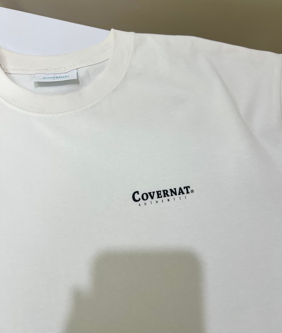 Covernat 커버낫 스몰 어센틱 로고 티셔츠 상품이미지5