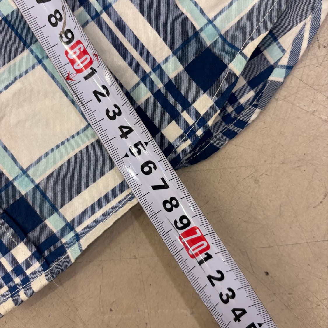 아베크롬비 체크 스몰로고 셔츠 상품이미지4