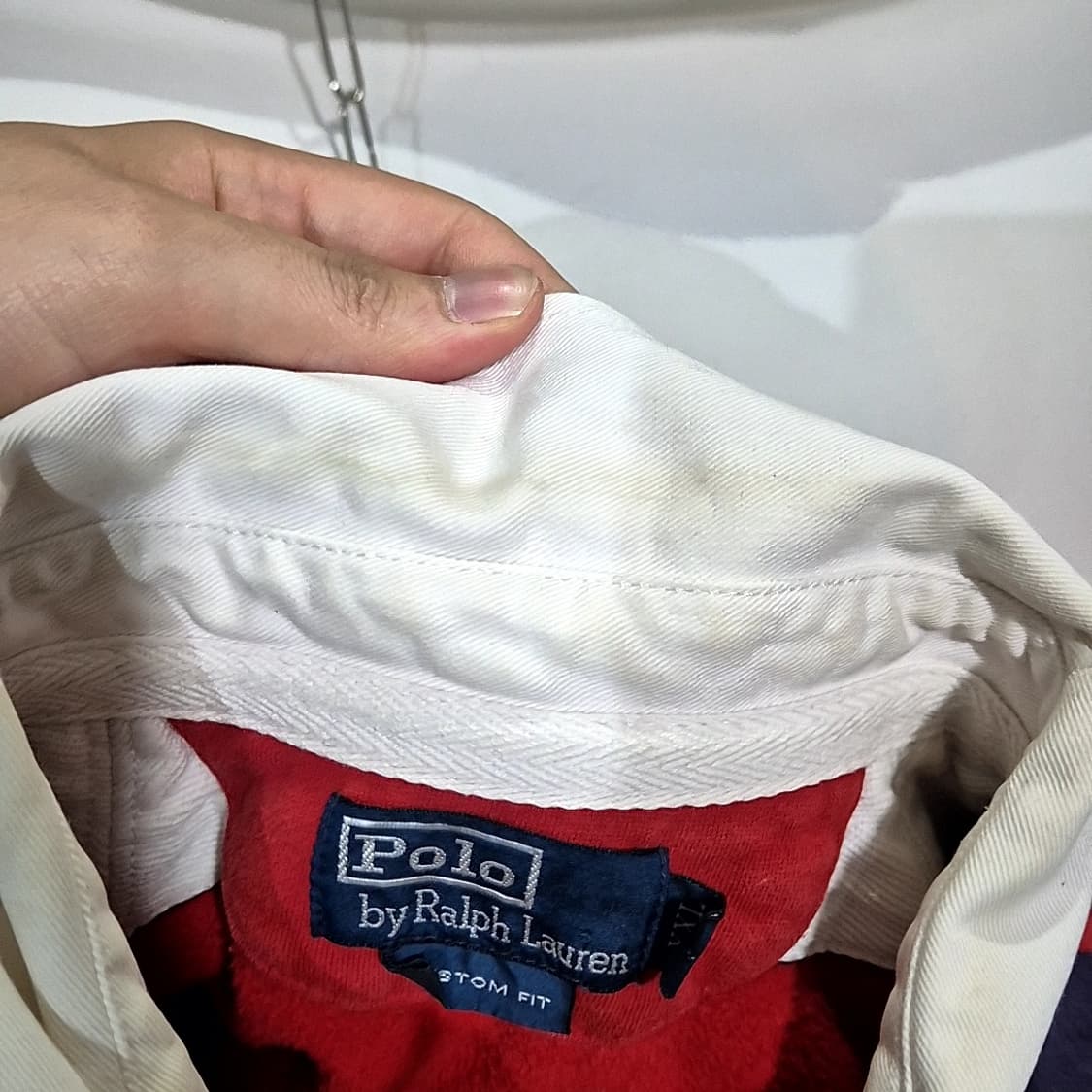 폴로 랄프로렌 단가라 럭비티 상품이미지5