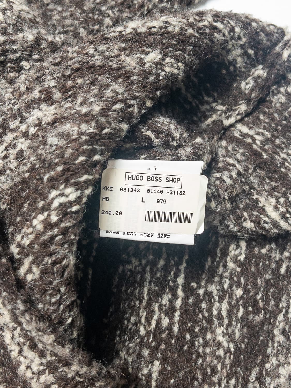 00s Italy made HUGO BOSS Wool Blend Knit 상품이미지6