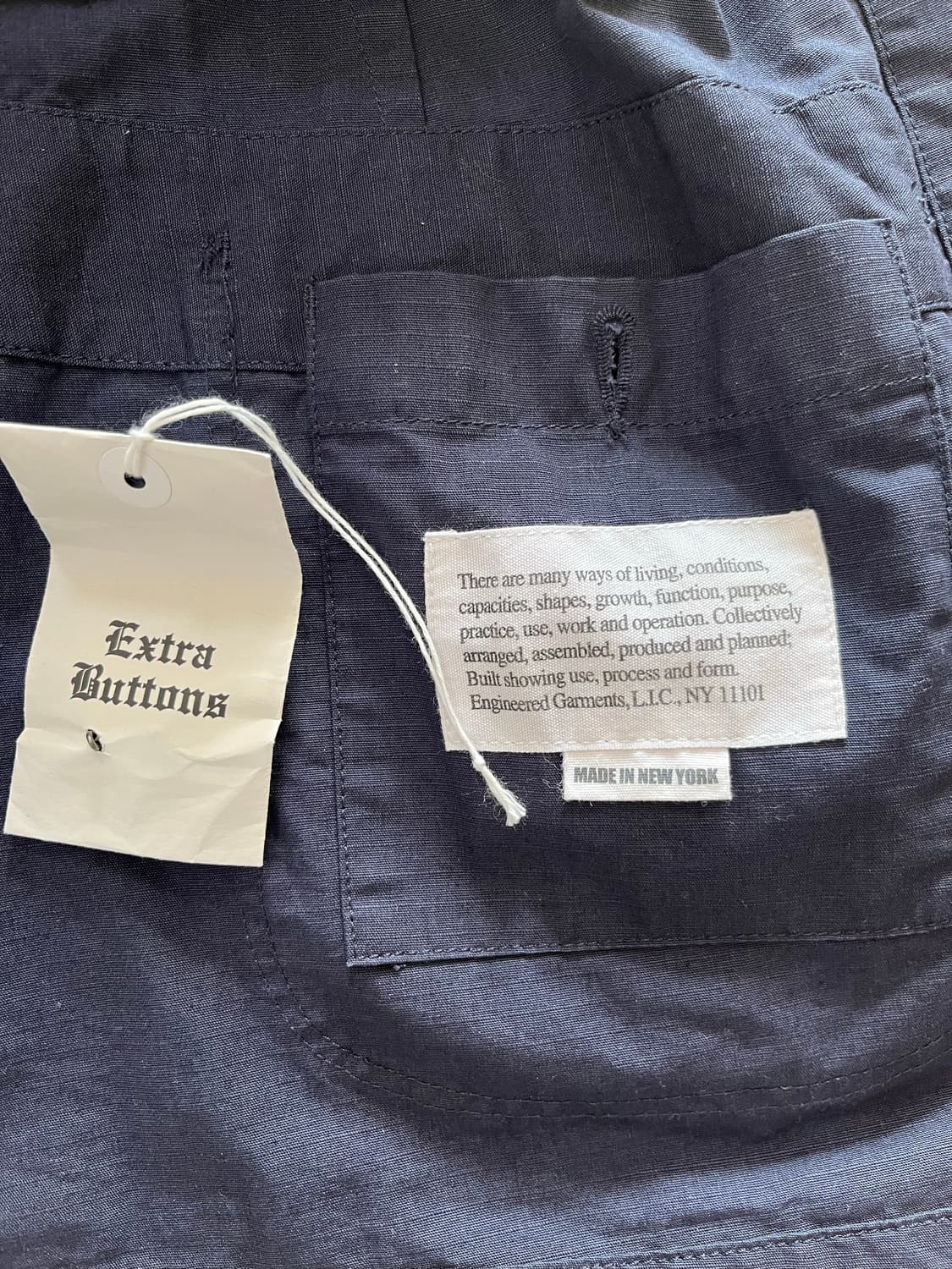 엔지니어드 가먼츠 베드포드자켓 립스탑 M 상품이미지6