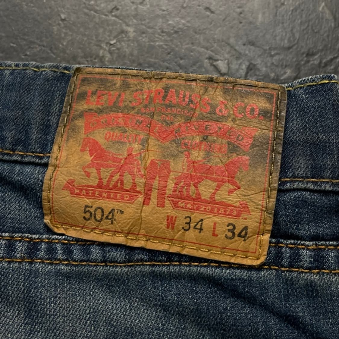 34 리바이스 504 청바지 상품이미지6