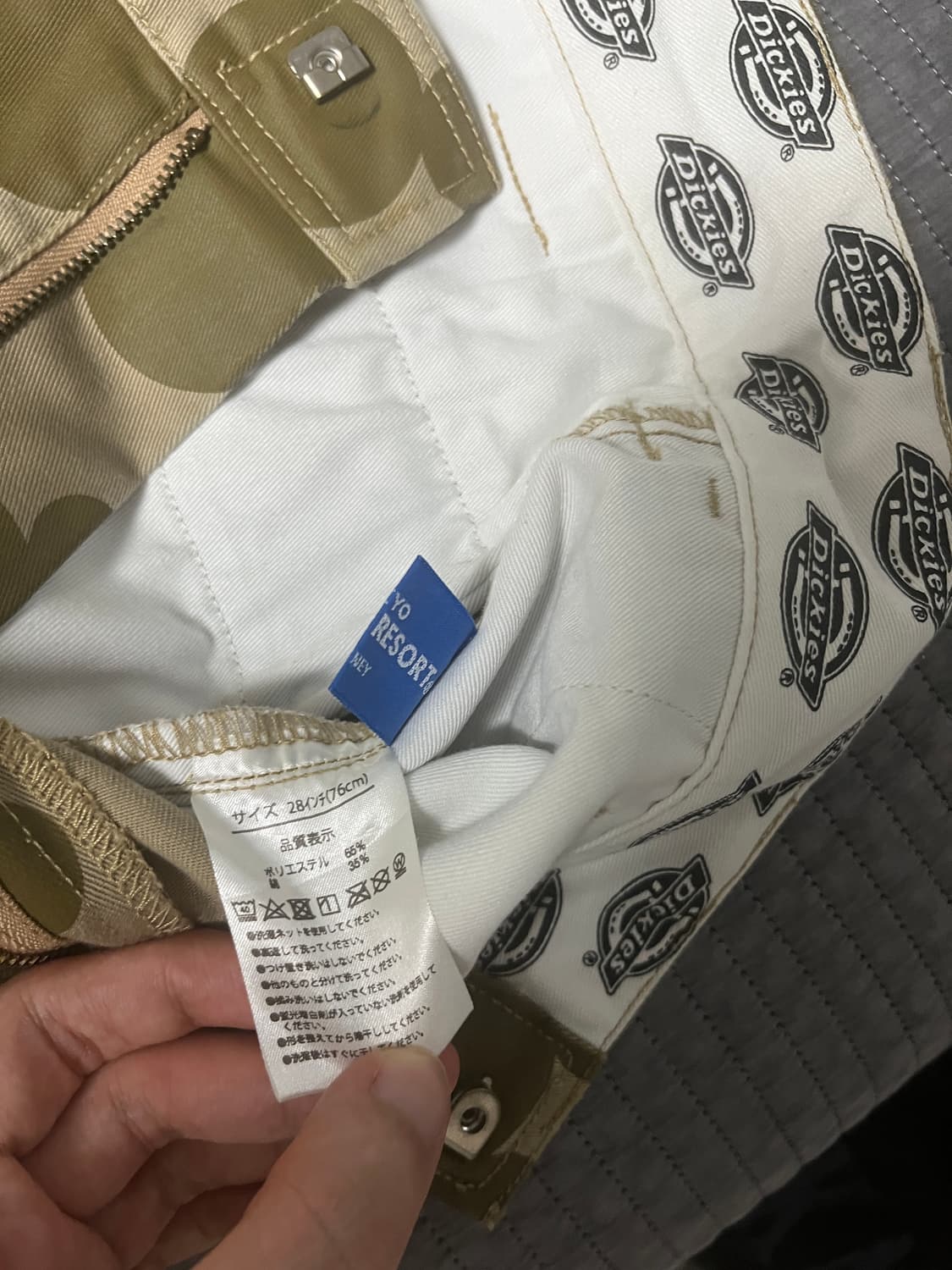 Dickies x disney half pants 상품이미지3