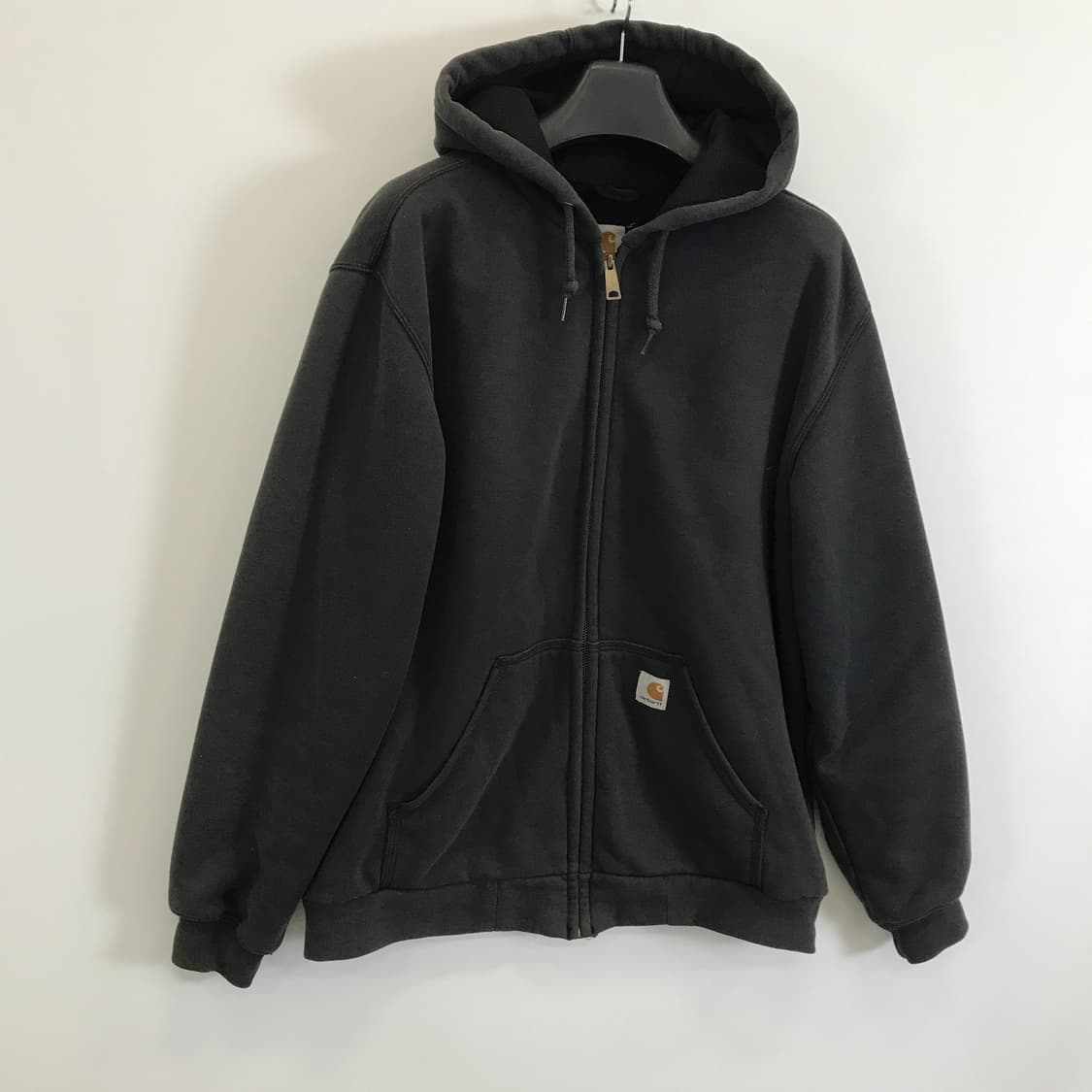칼하트 레인디펜더 써멀 후드집업 블랙 [M] 상품이미지2