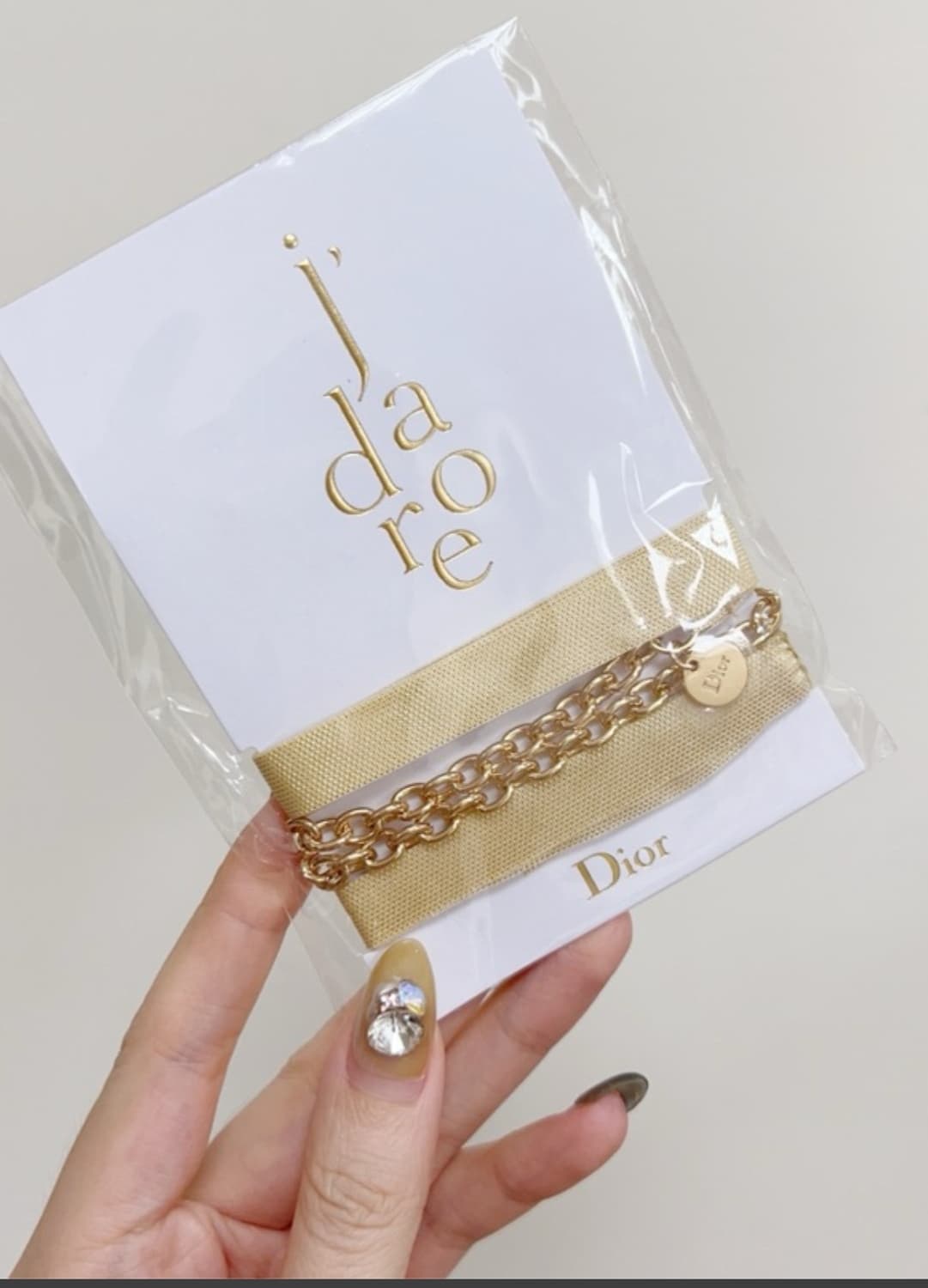 디올 뷰티 체인 팔찌/초커 목걸이/헤어밴드 상품이미지3