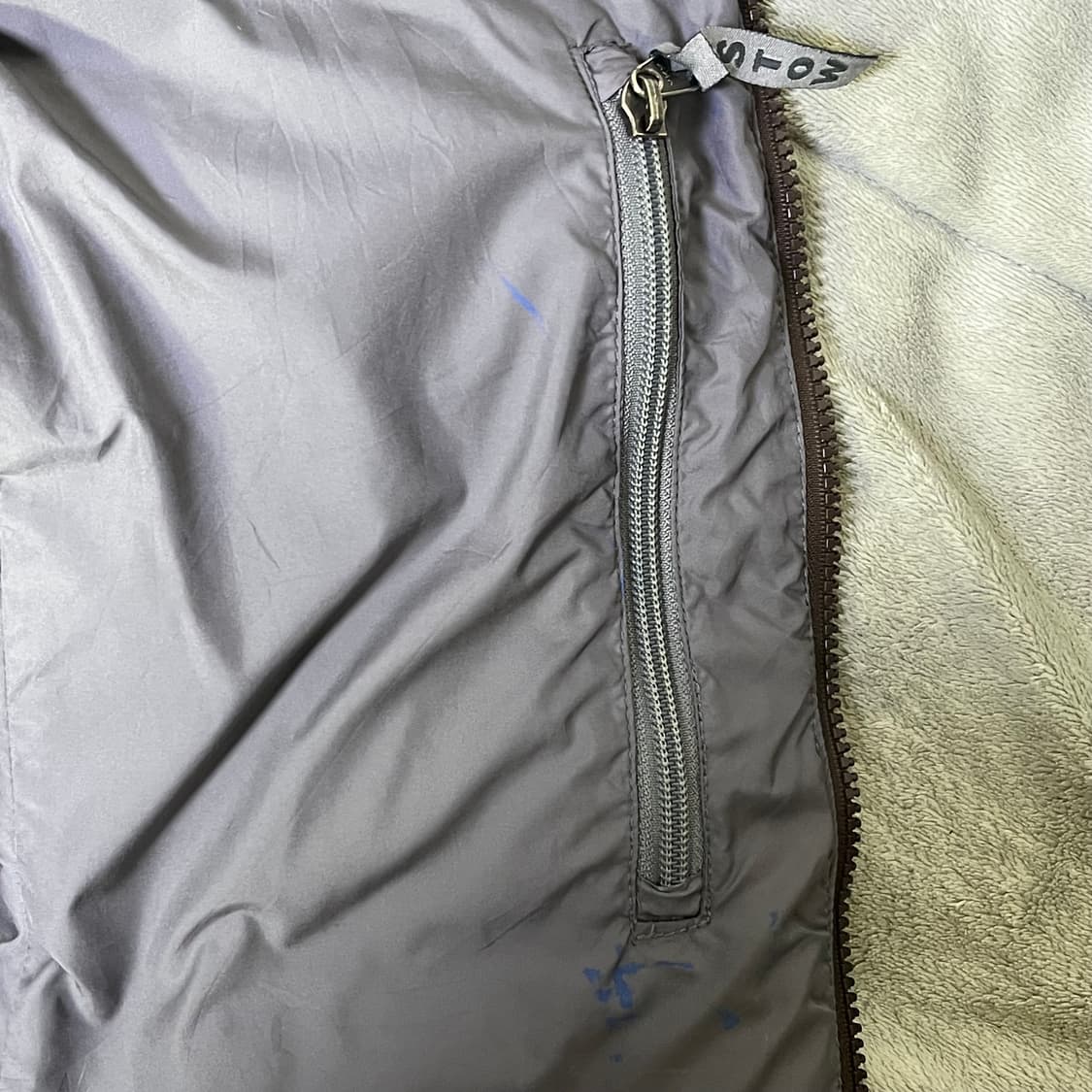 The north face 노스페이스 700 눕시 조끼패딩 브라운M 상품이미지10