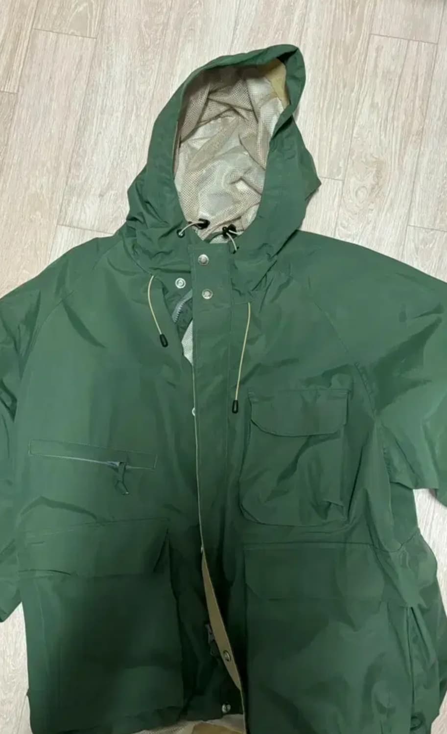 아웃스탠딩(L) - HUNTING HOOD JACKET(그린) 상품이미지3