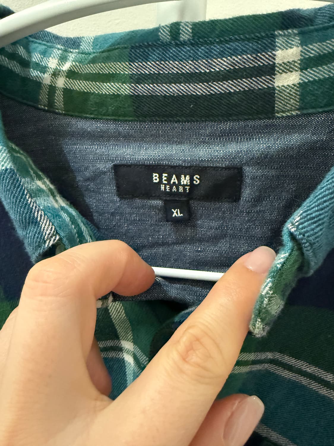 beams heart 체크셔츠 XL 상품이미지2