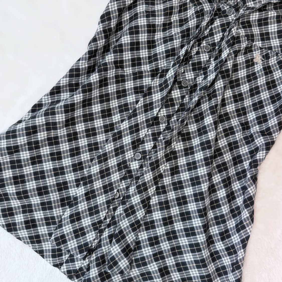 Burberry 버버리 블루라벨 대장템 로걀탑 블라우스 ≽^•⩊•^≼ 상품이미지3