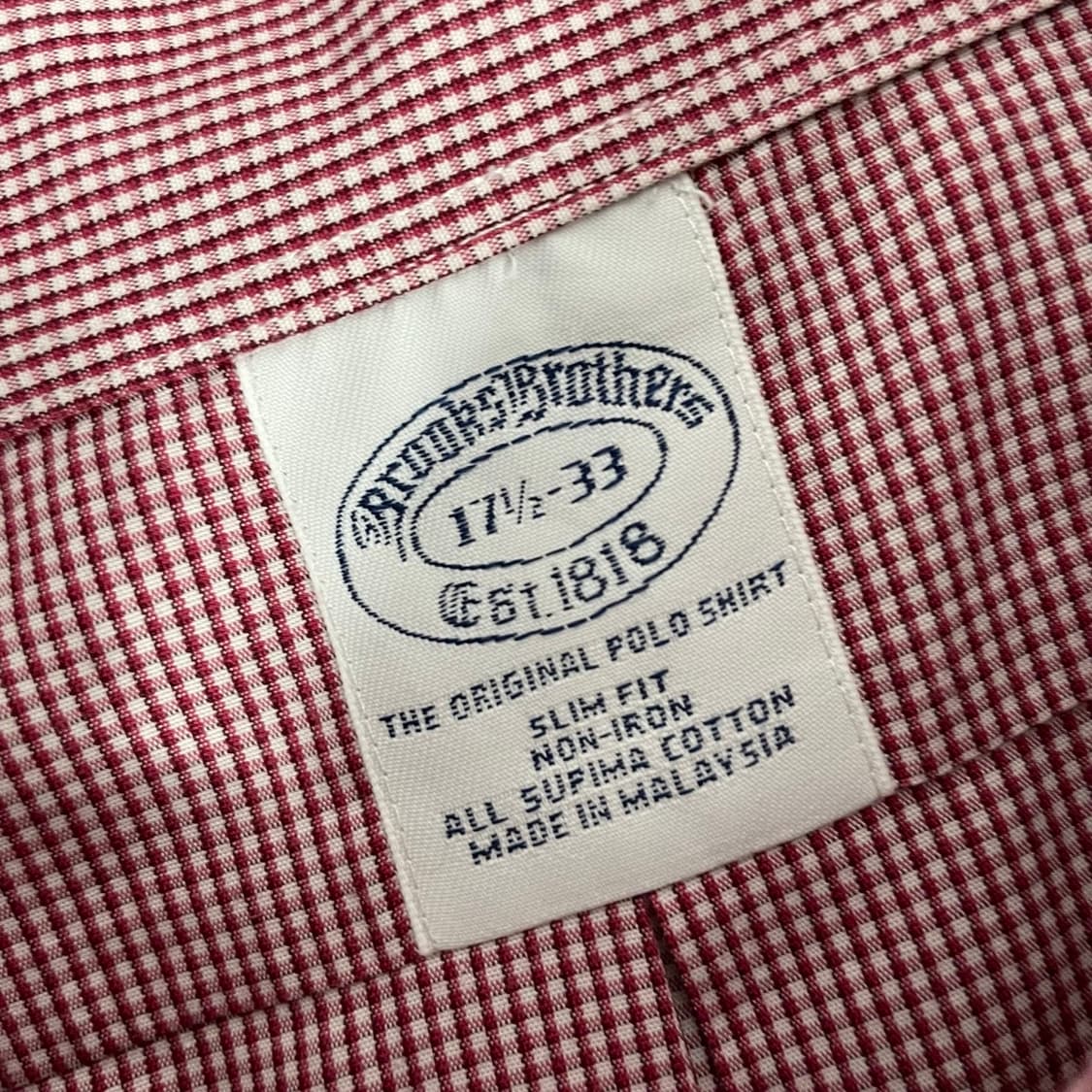 [110] 브룩스브라더스 셔츠 (새상품급) 상품이미지6