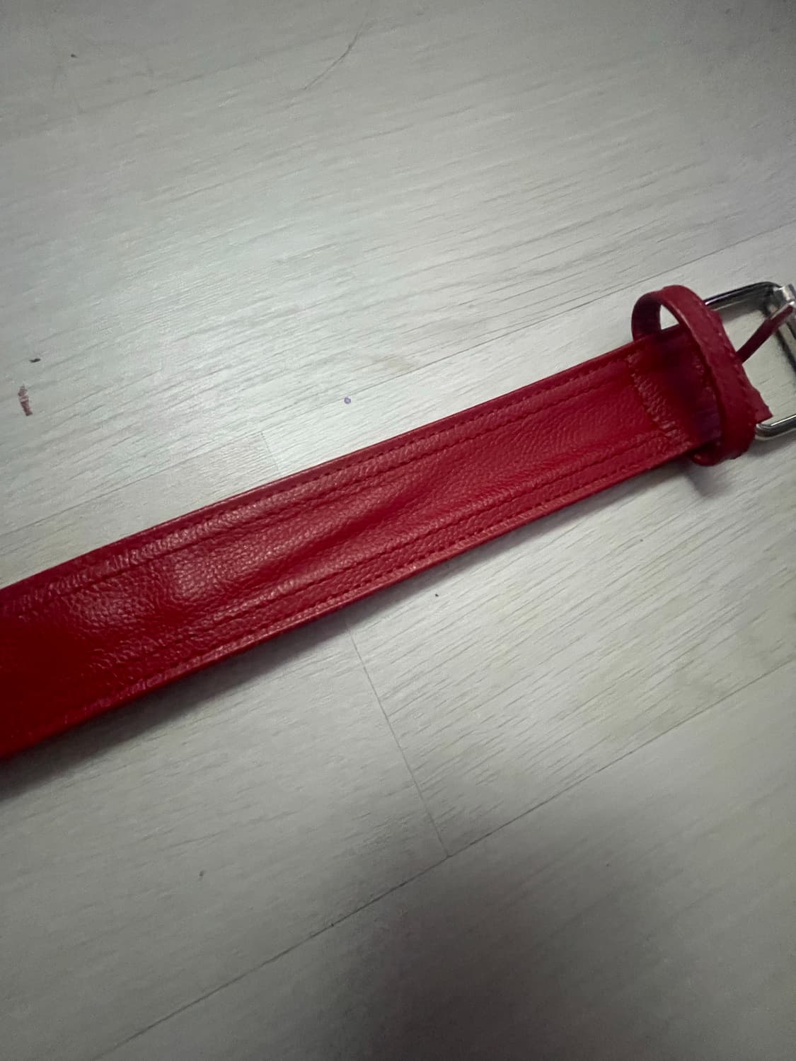 marceline tie belt (red) 상품이미지3