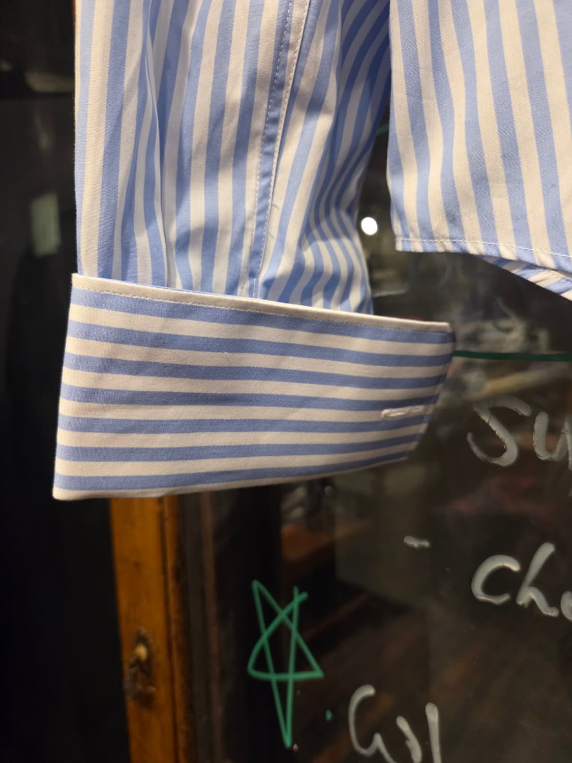 보토니 런던스트라이프 드레스셔츠 상품이미지4