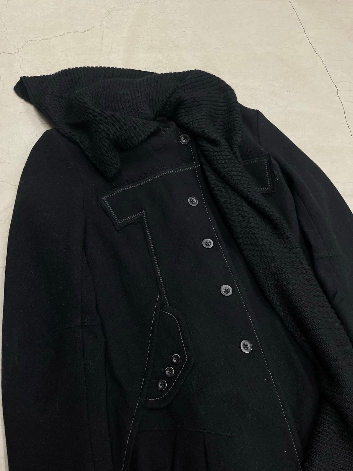 00’s Marithé François Girbaud Drape coat 상품이미지8