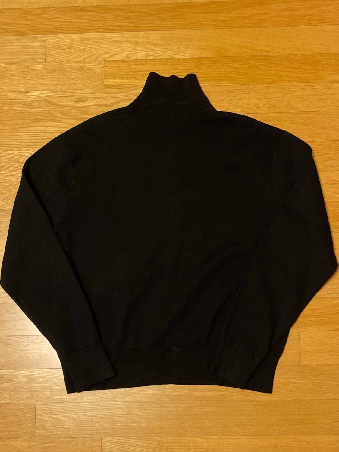 자라 블랙 릴렉스핏 카라 가디건 상품이미지4