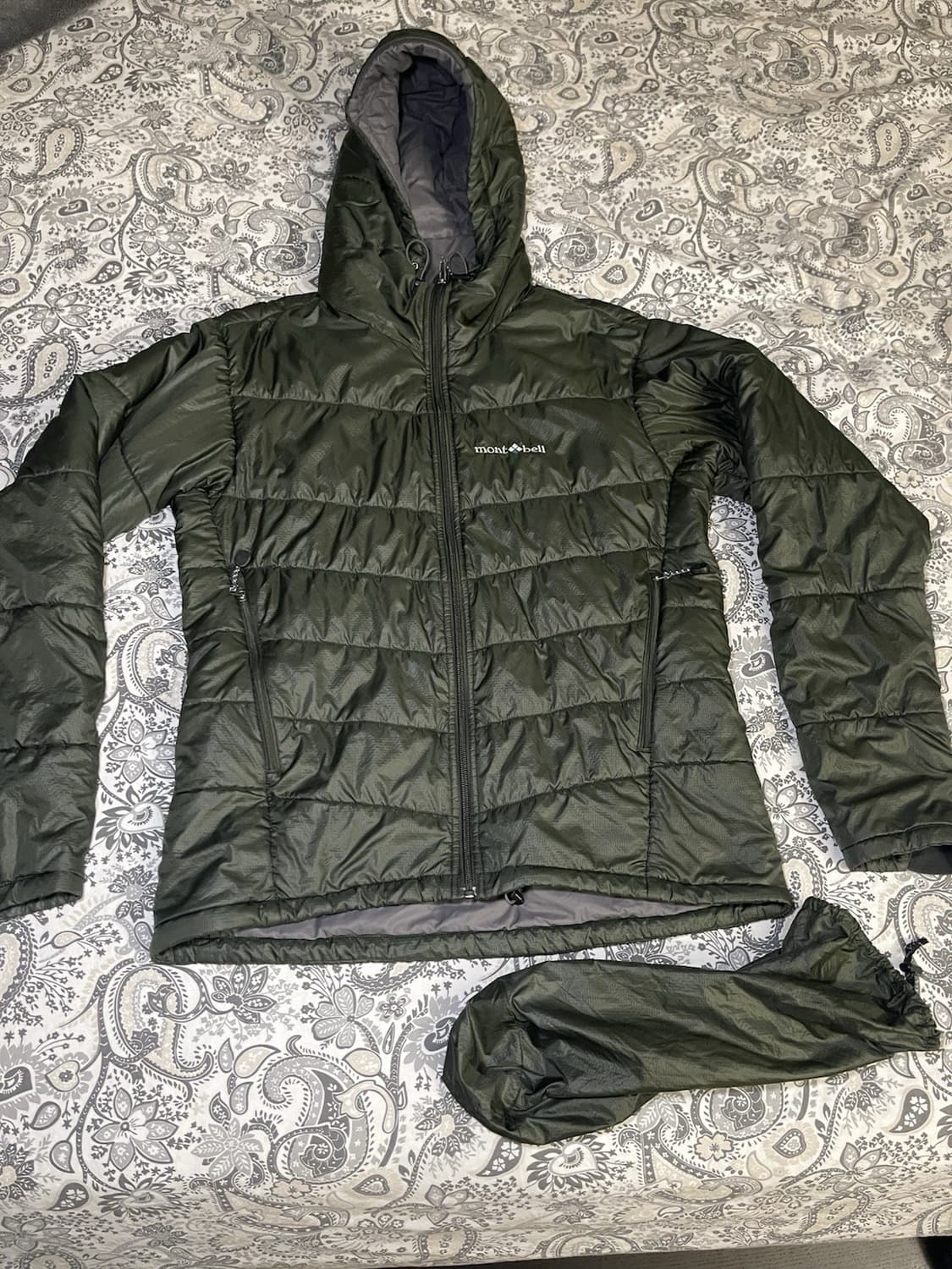 10s 몽벨 U.L. 써마랩 파카 카키 상품이미지1