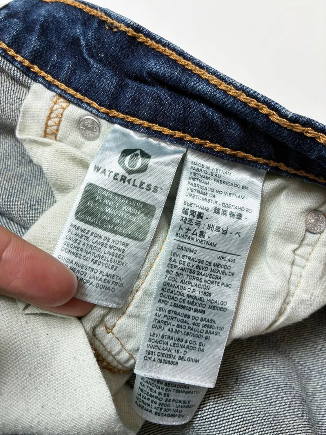 리바이스 00's 505 스트레이트 데님 팬츠 PN8513 상품이미지7