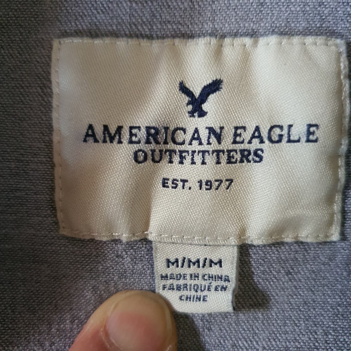 아메리칸 이글 데님 셔츠 no.65 상품이미지6