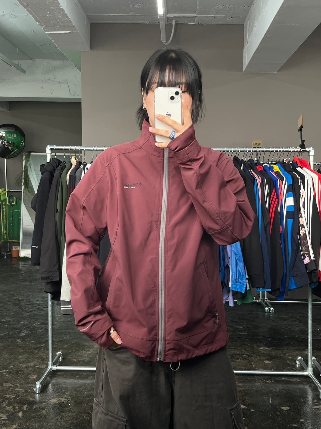 컬럼비아 바람막이 자켓 상품이미지1