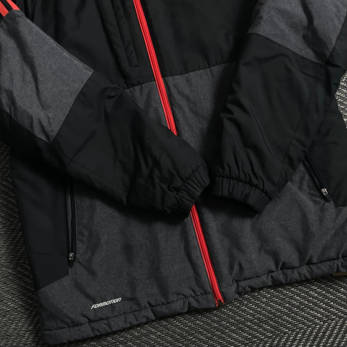 00s 아디다스 올드스쿨 포모션 배색 패디드 점퍼o 5032 상품이미지3