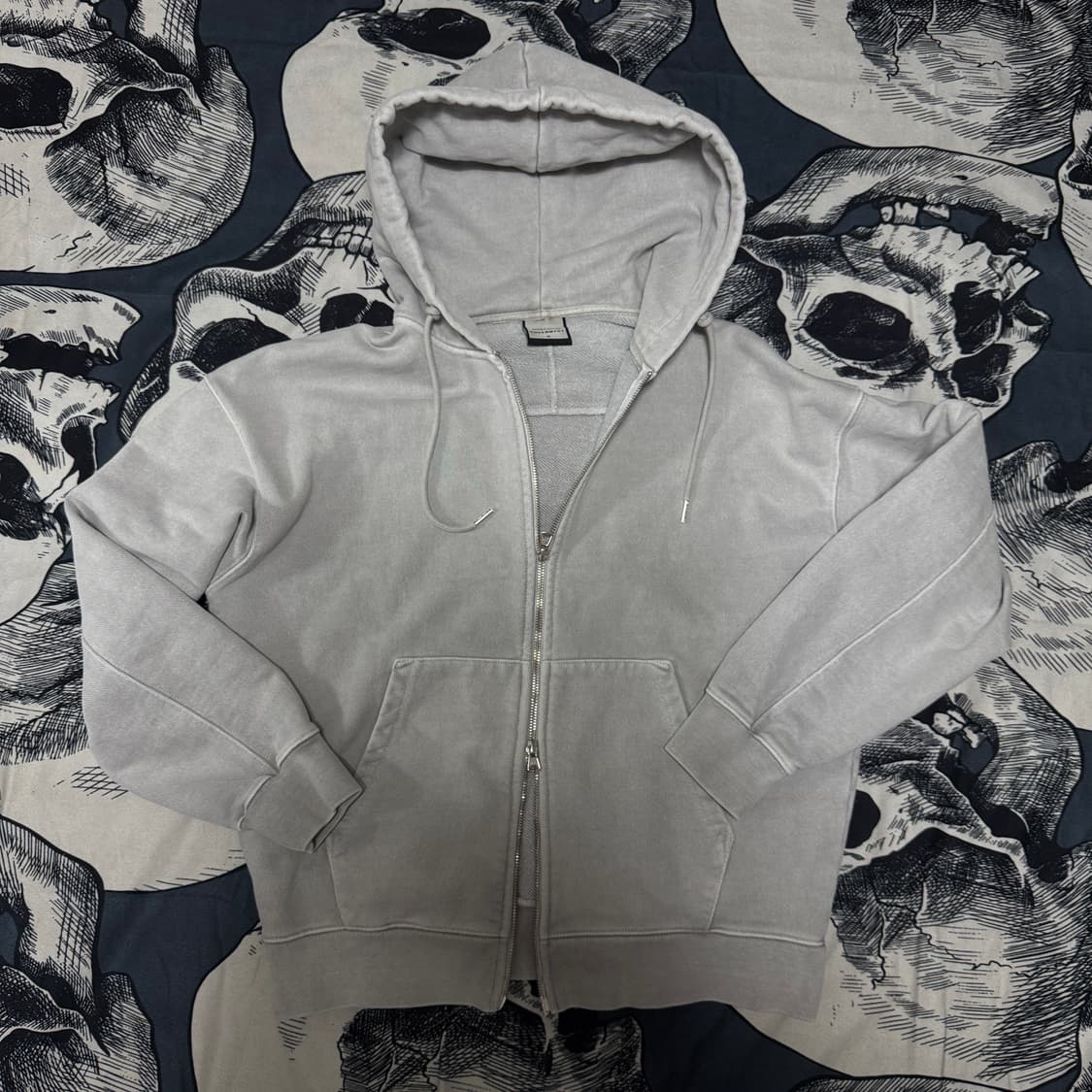 소버먼트 투웨이 피그먼트 후드집업 M사이즈  상품이미지1