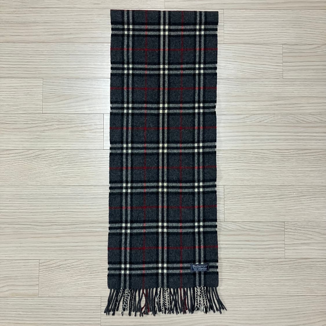 [정품] 버버리 그레이 노바체크 램스울 머플러 (burberry) 상품이미지2