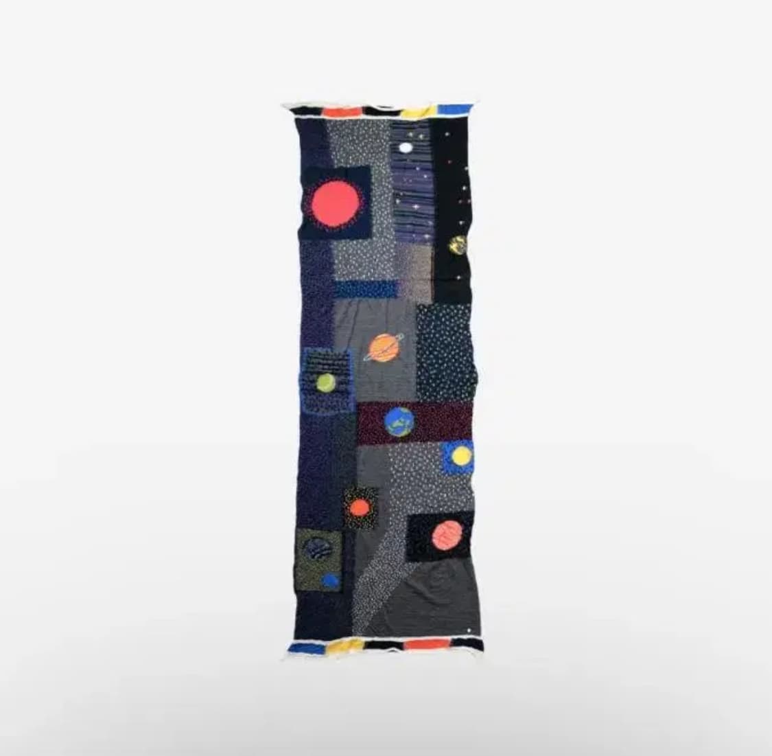 캐피탈 우주패턴 울 머플러 새상품 상품이미지1