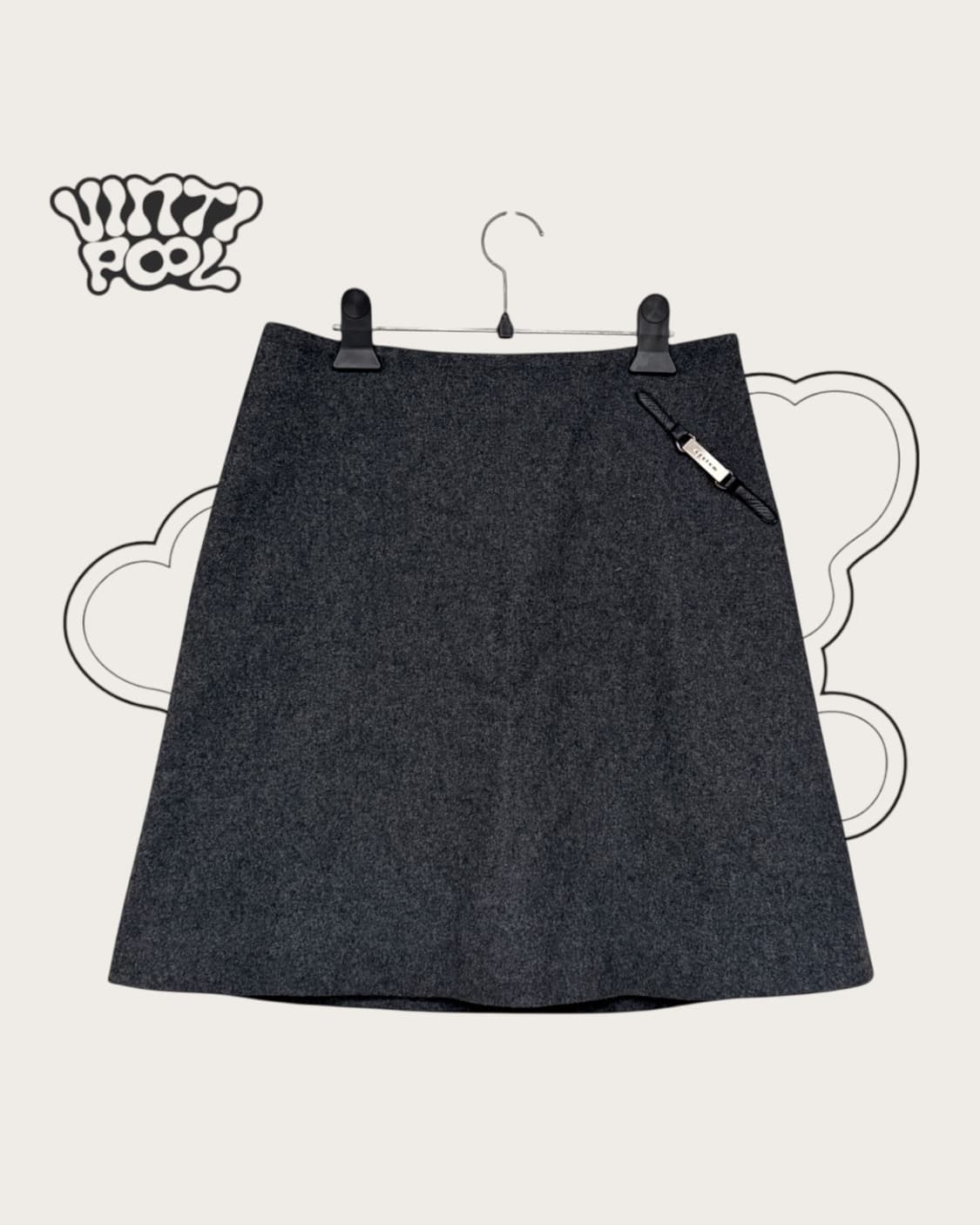 system 시스템 울 스커트 25-26 상품이미지1