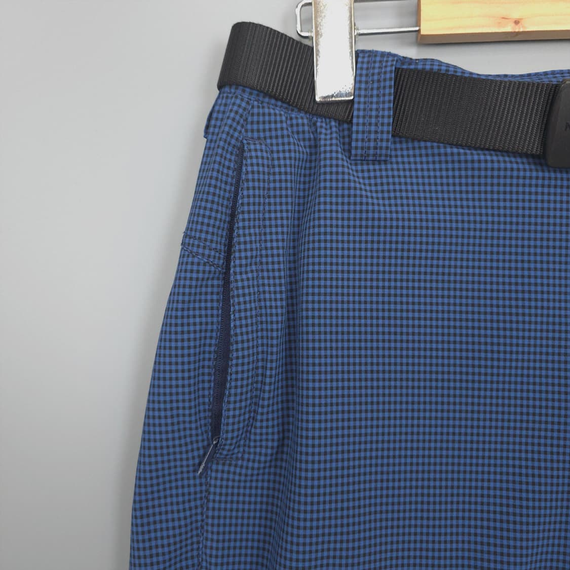 노스페이스 THE NORTH FACE 기능성 체크 반바지 네이비 88   상품이미지5