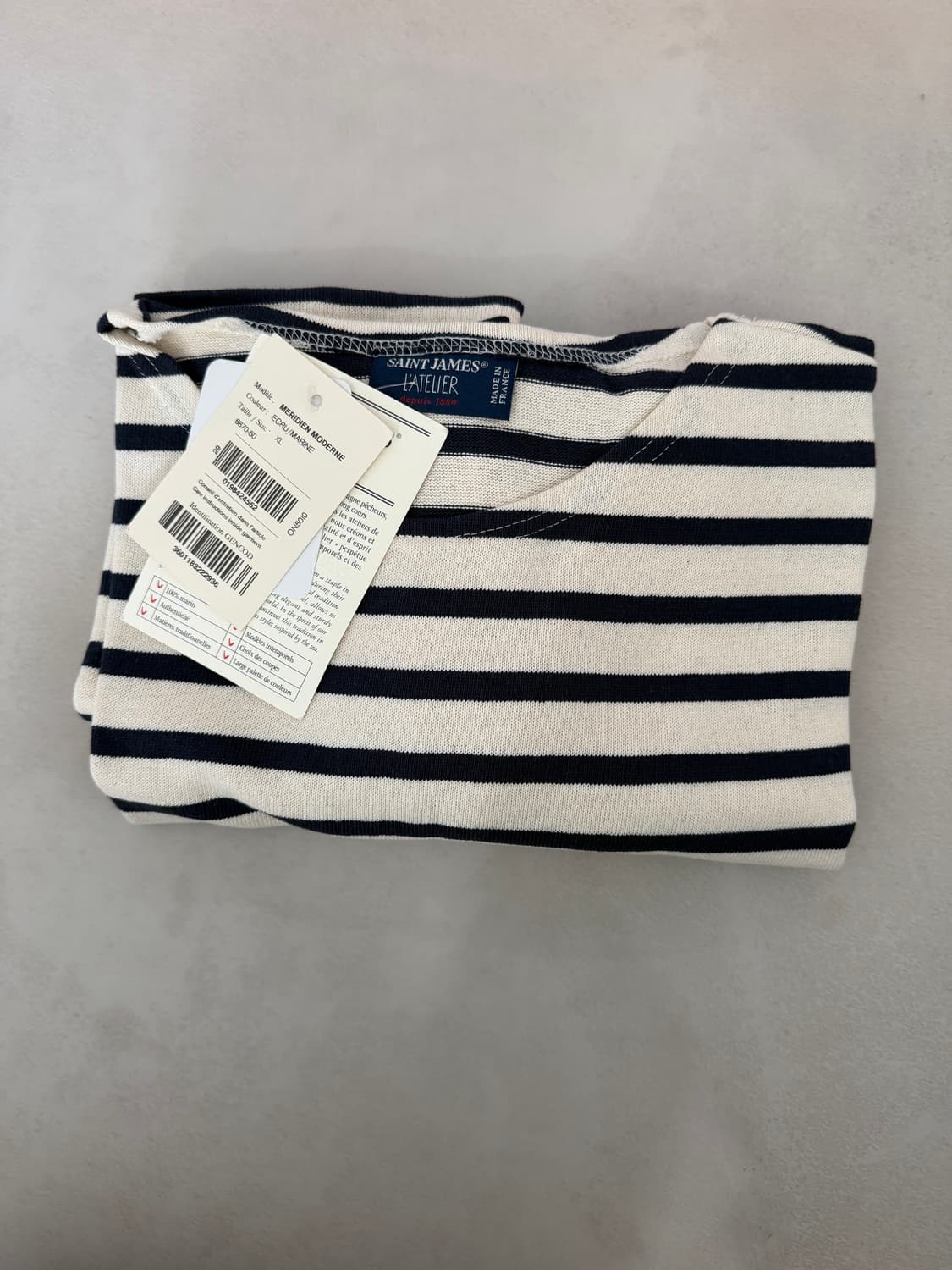 세인트제임스 긴팔 티셔츠 XL 새상품  상품이미지5