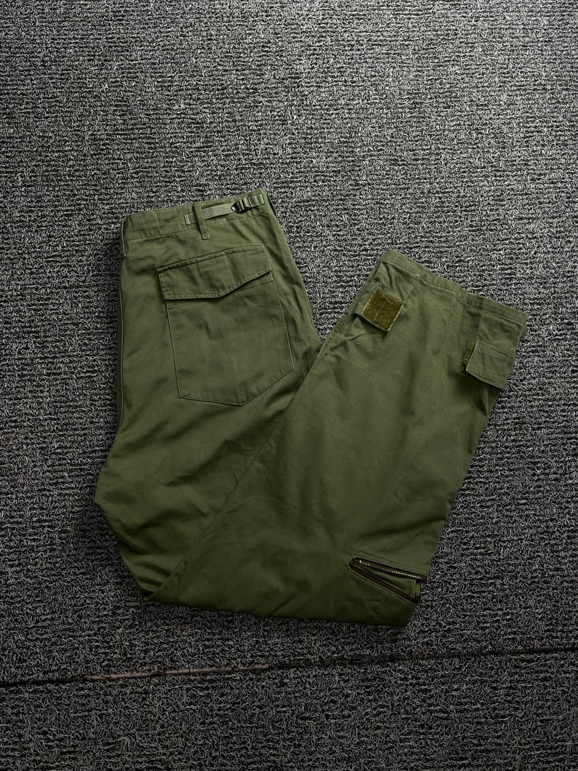미군 밀리터리 빈티지 퍼티그 팬츠 올리브 1484 상품이미지1