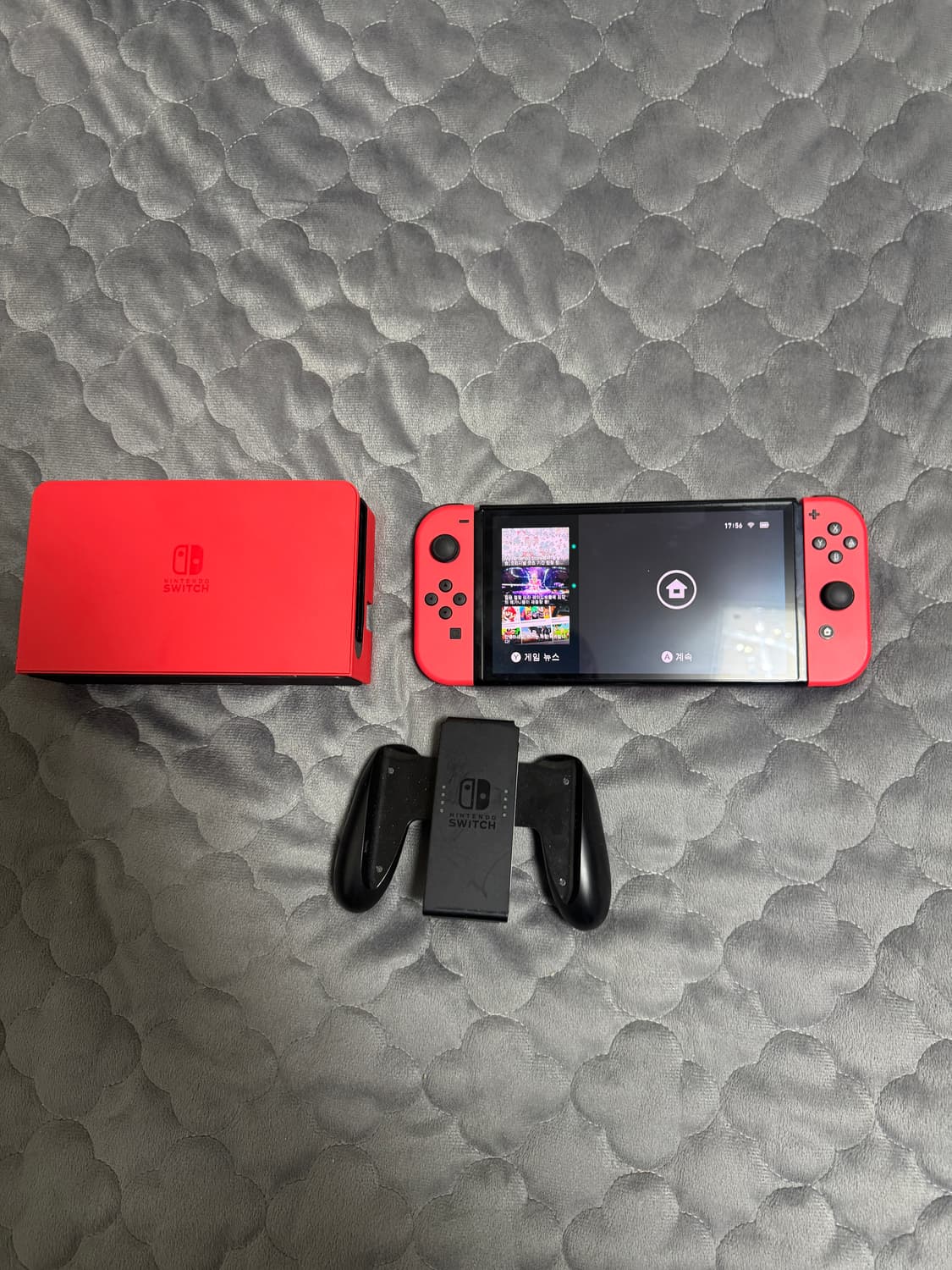 닌텐도 스위치 oled 마리오레드 풀박+포켓몬스터 스칼렛 상품이미지5