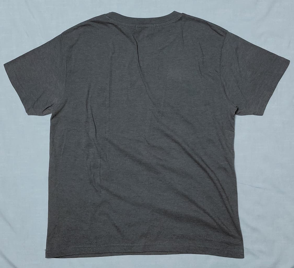 [90] Timothy 워크웨어 무드 레터링 반팔 티셔츠 (차콜) 상품이미지6