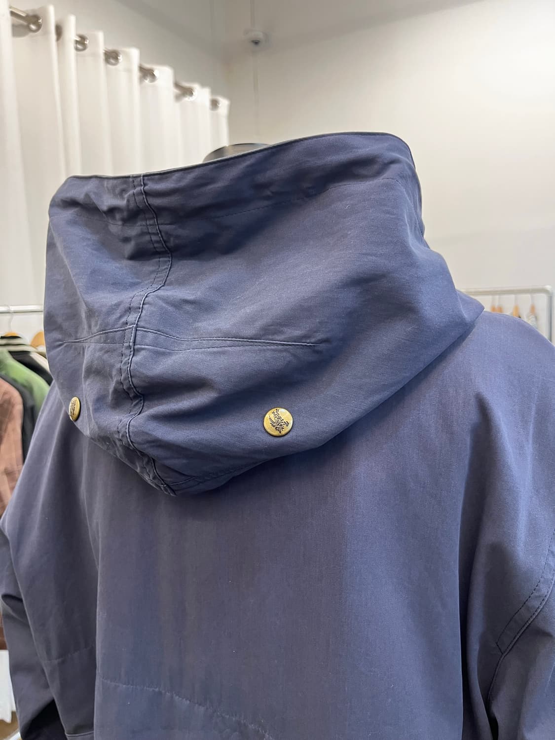 80~90s 버버리 후드 파카 상품이미지7