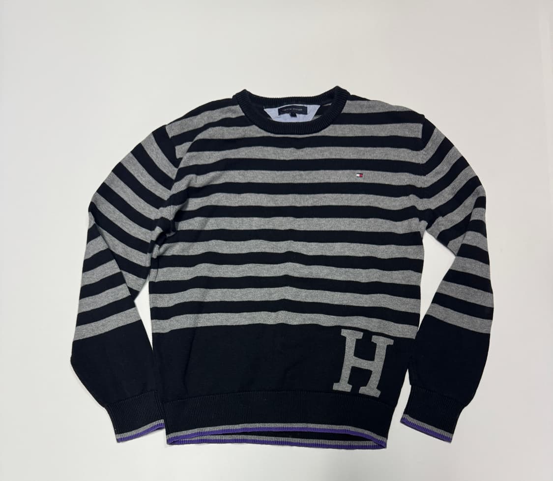 여성 타미힐피거 스트라이프 H 롱슬리브 상품이미지1