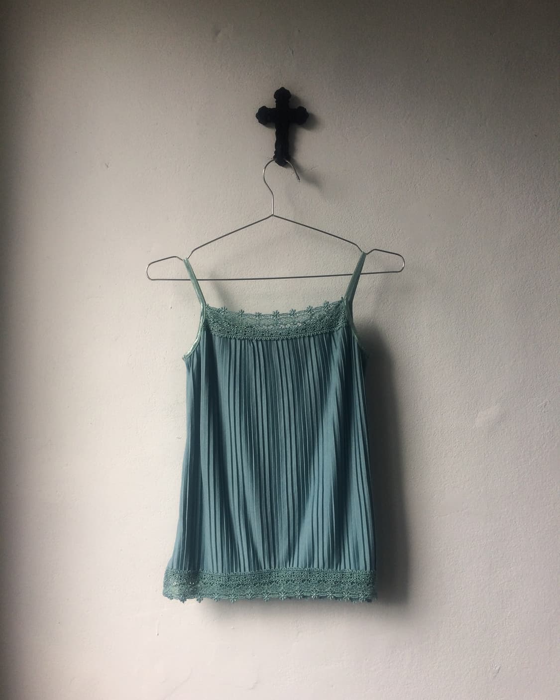 Lace pleats sleeveless 상품이미지2
