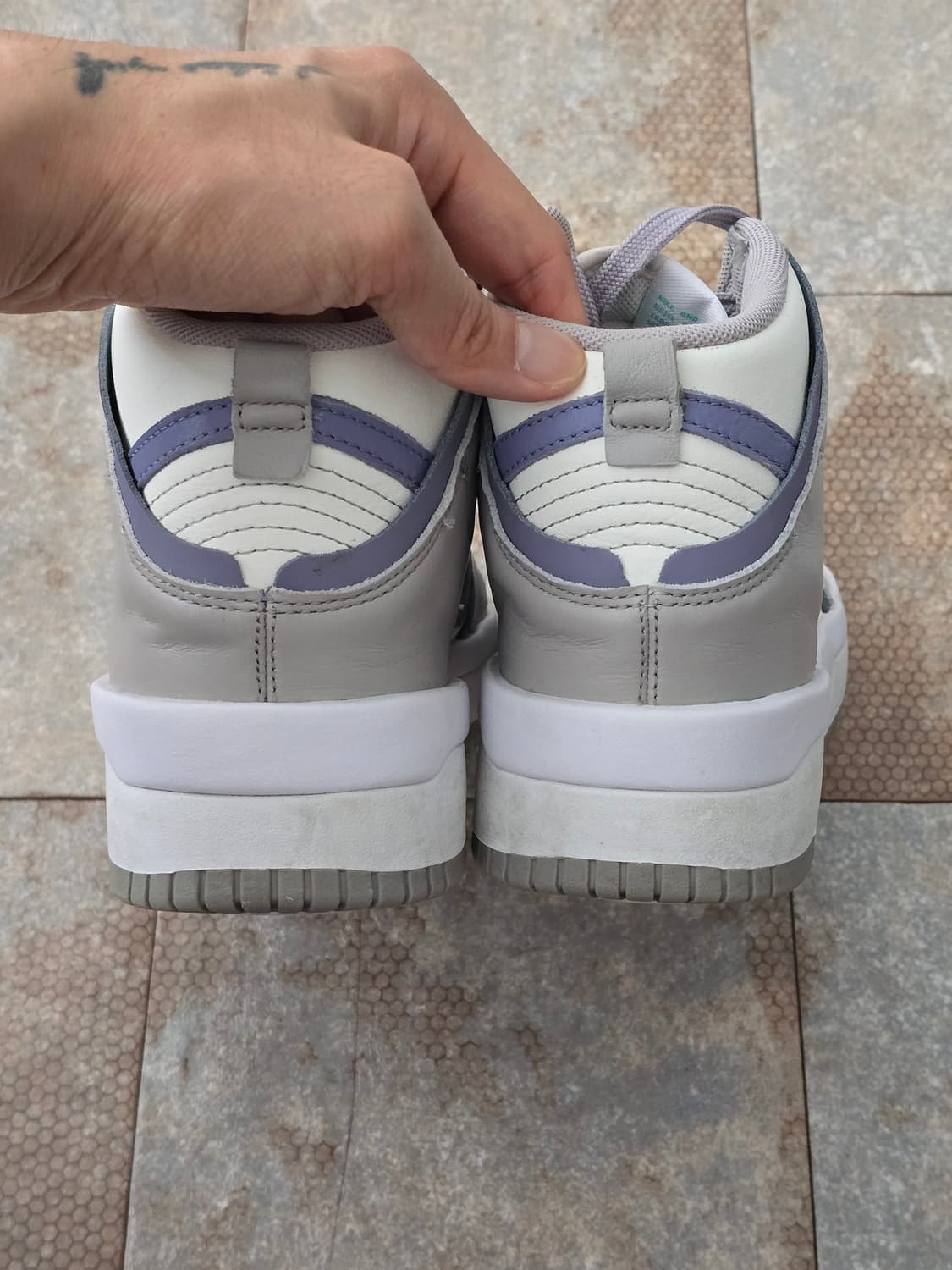 (240)나이키 덩크 하이 업 아이언 퍼플  상품이미지9