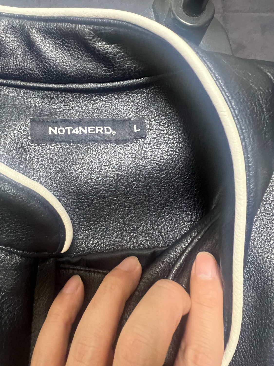 낫포너드 레더자켓 상품이미지2