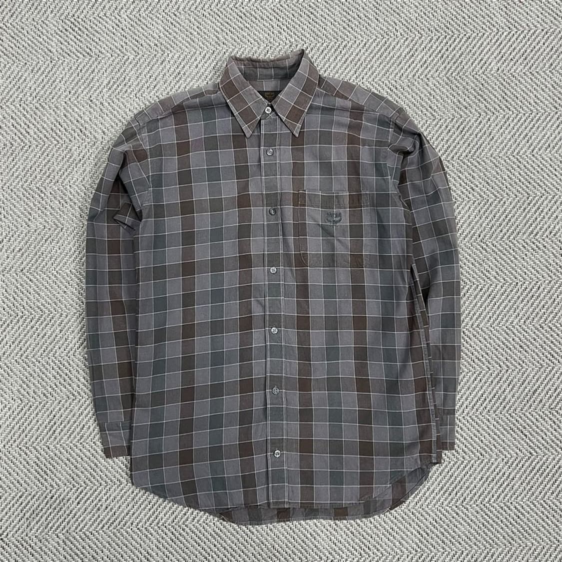 mcm 포켓 체크 셔츠 v0841 상품이미지1